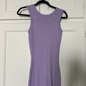Woman’s Midi lavender dress